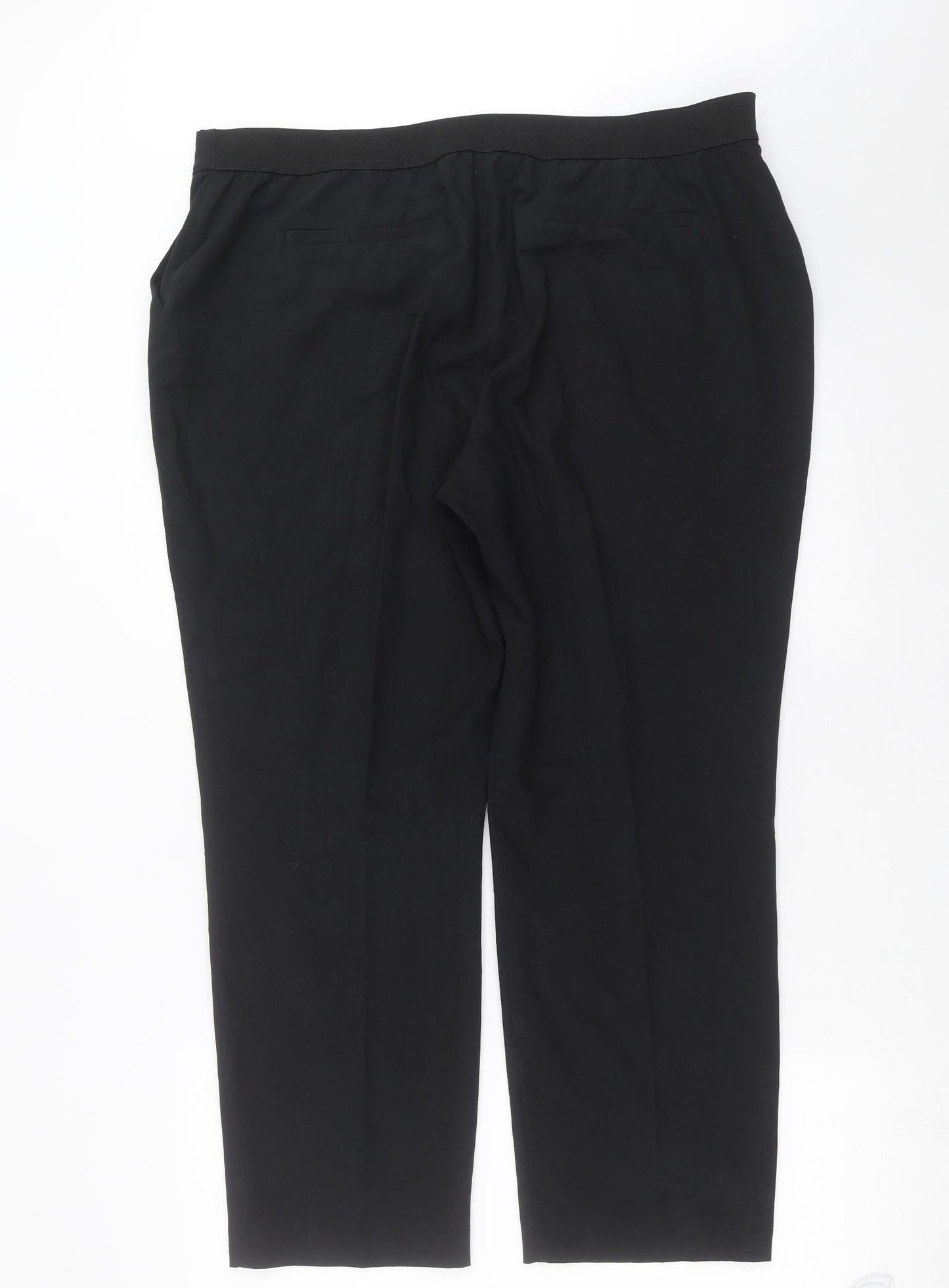 Bonmarché Womens Black   Trousers  Size 18 L26 in