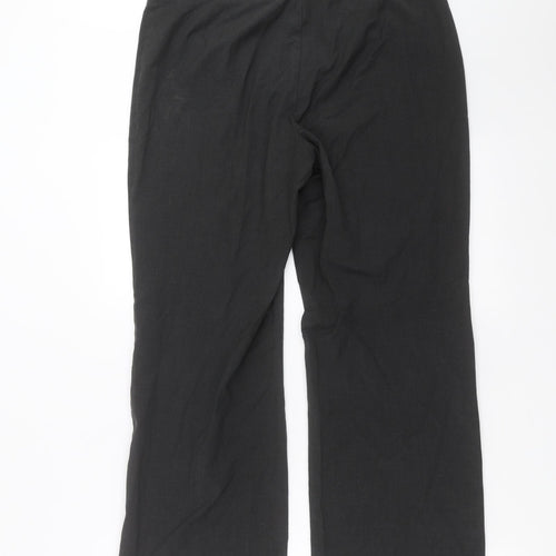Marks and Spencer Womens Grey   Trousers  Size 14 L27 in - short Leg