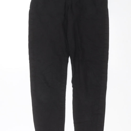 Bershka Womens Black  Denim Skinny Jeans Size 8 L28 in
