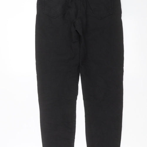Bershka Womens Black  Denim Skinny Jeans Size 8 L28 in