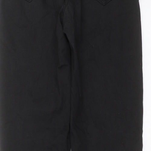 Bershka Womens Black  Denim Skinny Jeans Size 8 L28 in