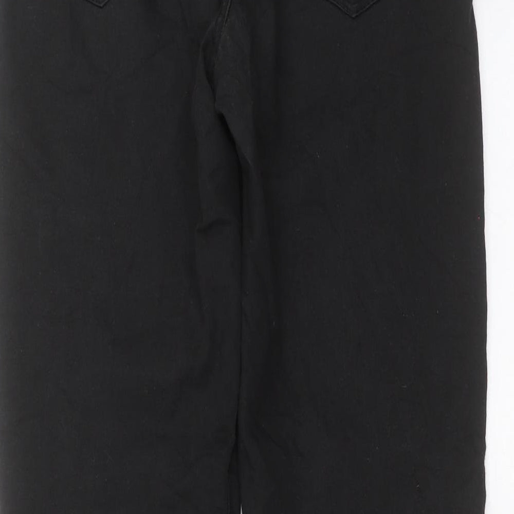 Bershka Womens Black  Denim Skinny Jeans Size 8 L28 in