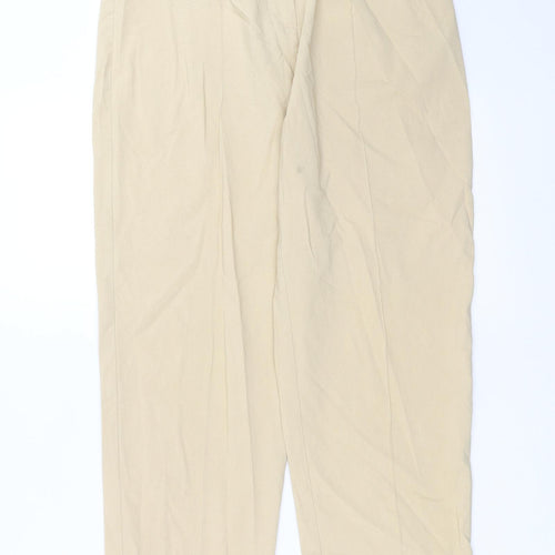 Debenhams Womens Beige   Trousers  Size 12 L26 in