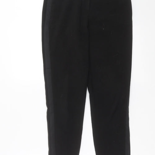 H&M Womens Black   Trousers  Size 6 L26 in