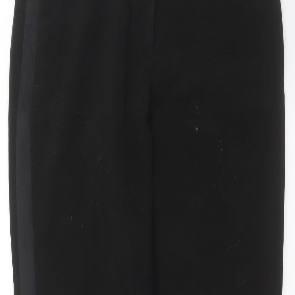 H&M Womens Black   Trousers  Size 6 L26 in