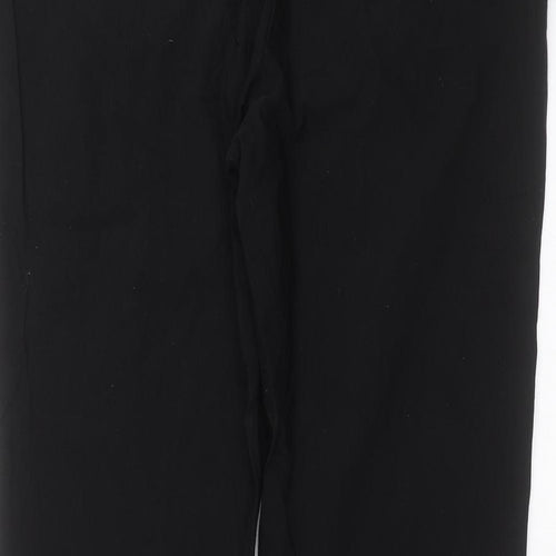 Papaya Womens Black   Trousers  Size 6 L28 in