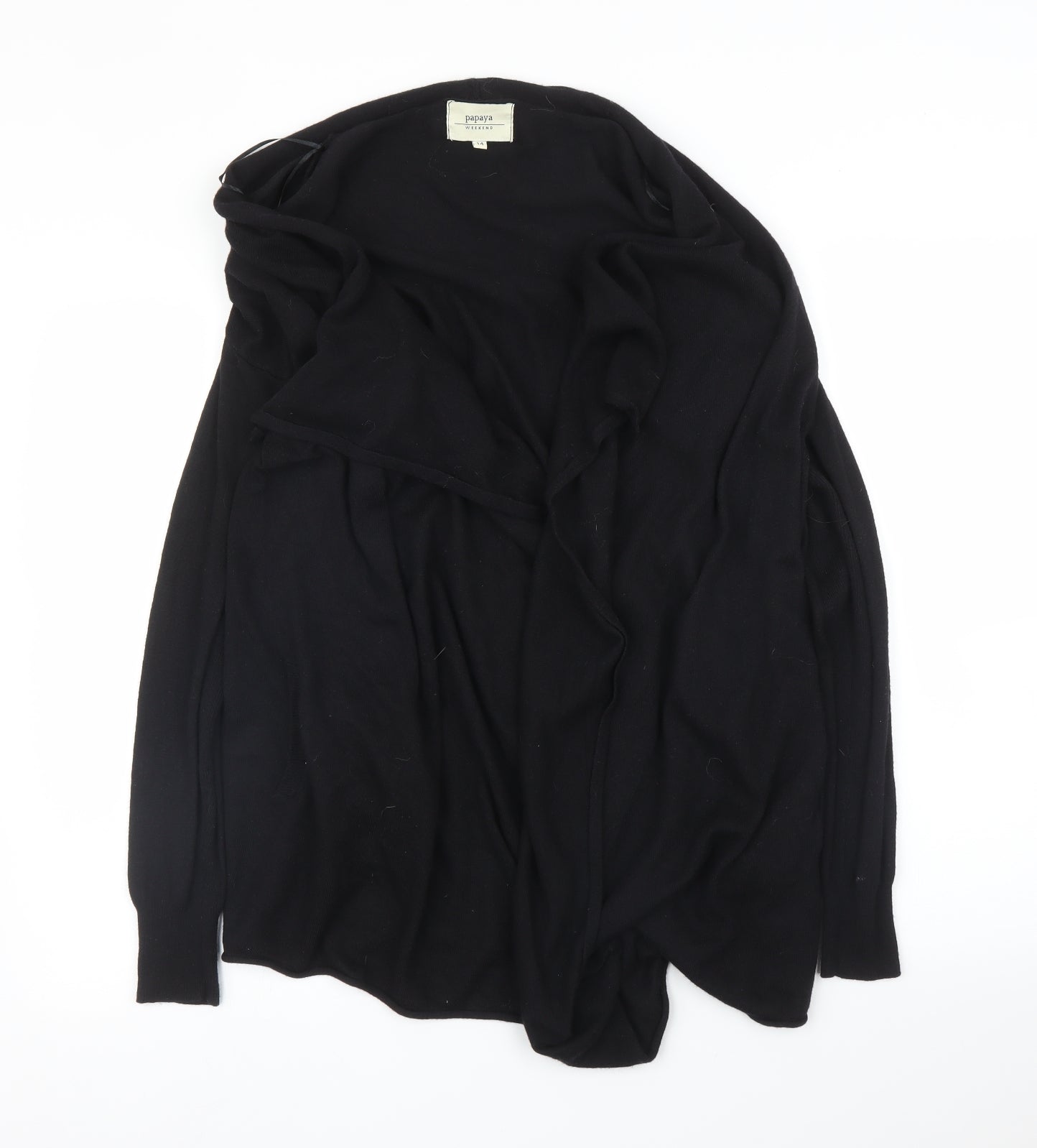 Papaya Womens Black   Cardigan Jumper Size 14