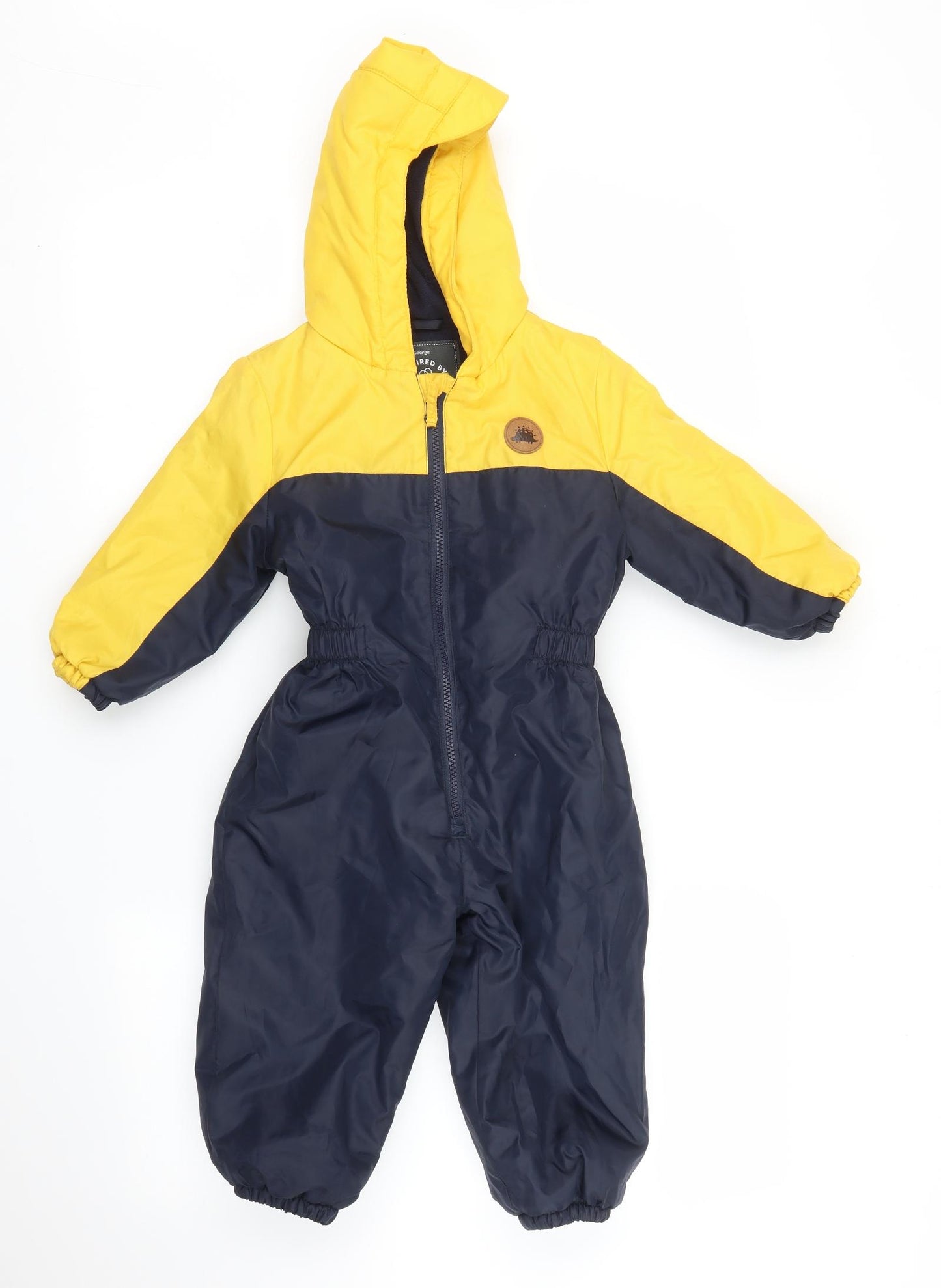 George Boys Blue   Parka Snowsuit Size 18-24 Months