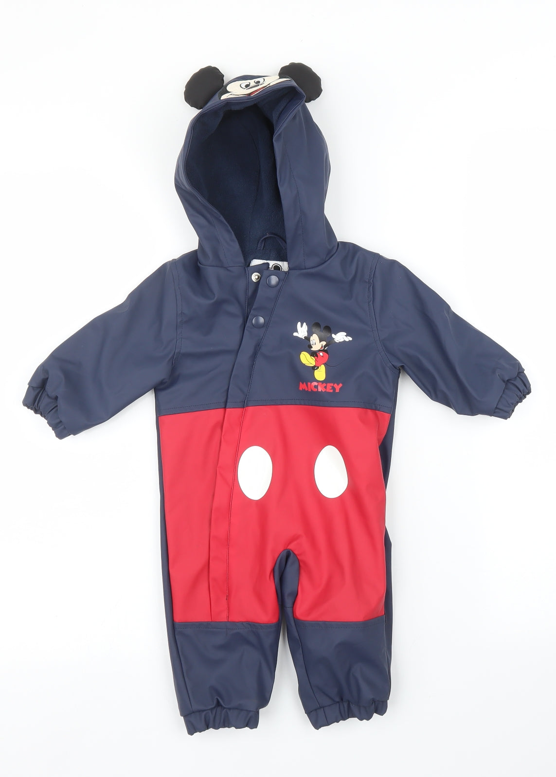 Primark Baby Blue   Rain Coat Snowsuit Size 3-6 Months  - Disney