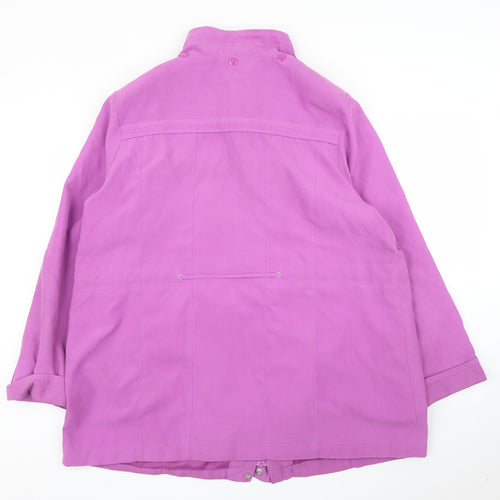 BM Womens Purple   Parka Coat Size L