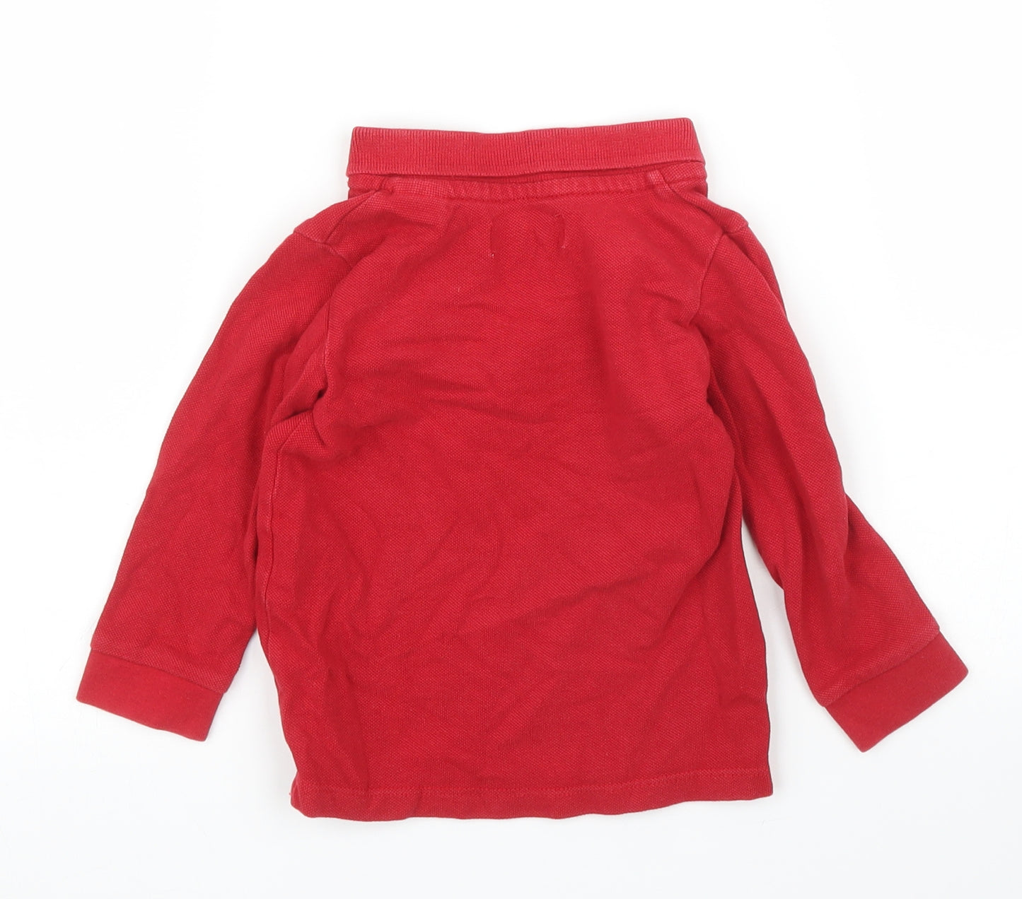 Zara Baby Red   Basic Polo Size 18-24 Months