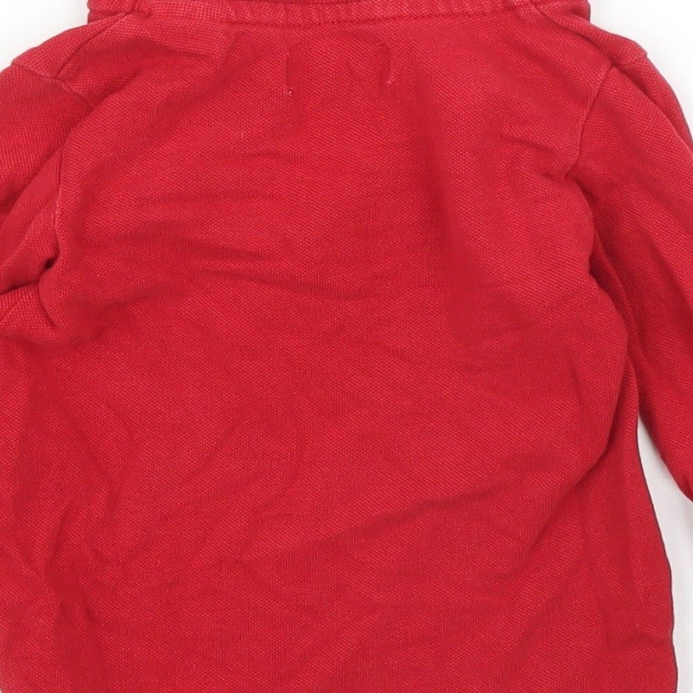 Zara Baby Red   Basic Polo Size 18-24 Months