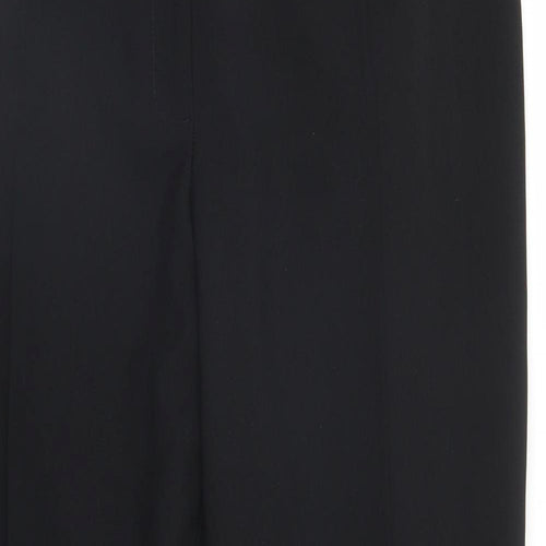 Papaya Womens Black   Trousers  Size 16 L27 in