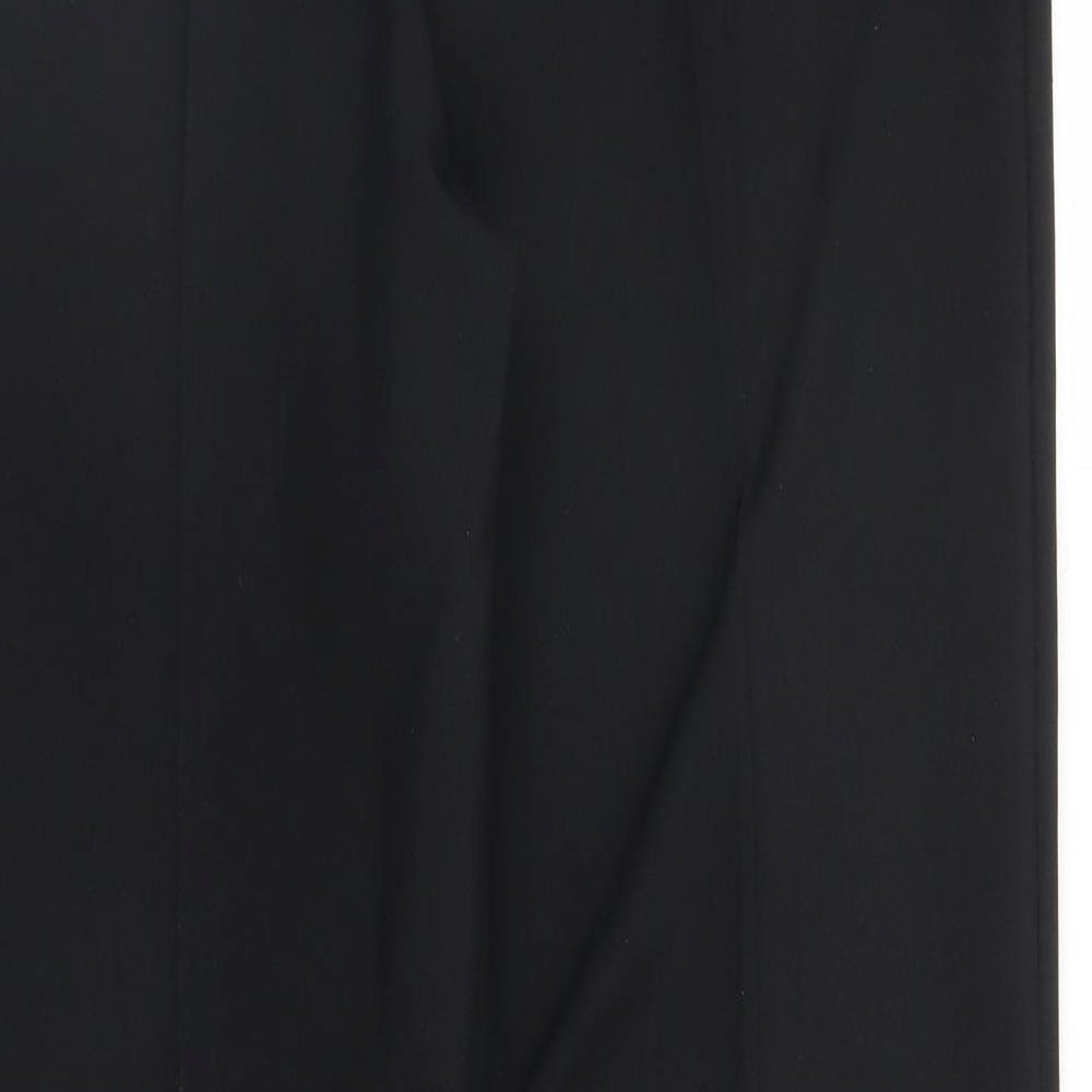 Papaya Womens Black   Trousers  Size 16 L27 in