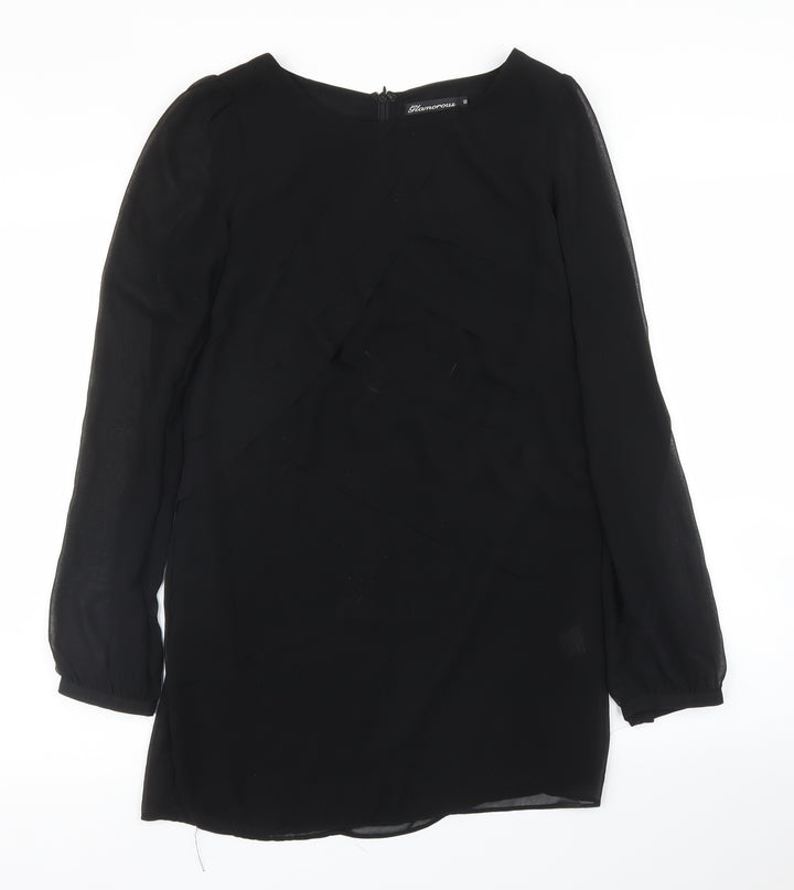 Glamorous Womens Black Shift Size 10