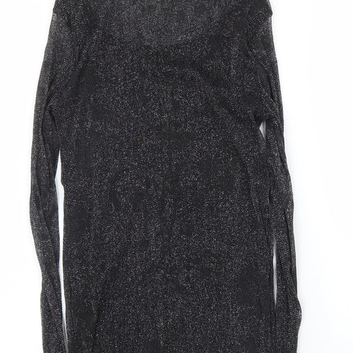 Preworn Womens Silver   Basic Blouse Size S
