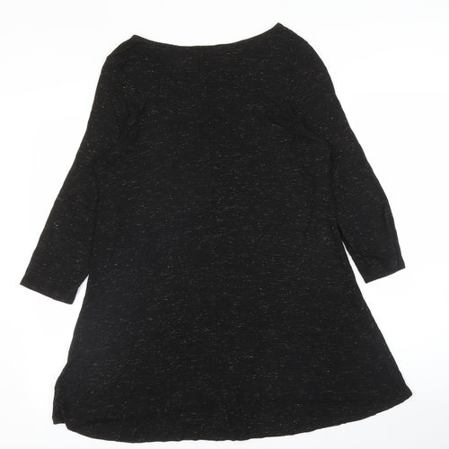 M&S Womens Black   Fit & Flare  Size 4