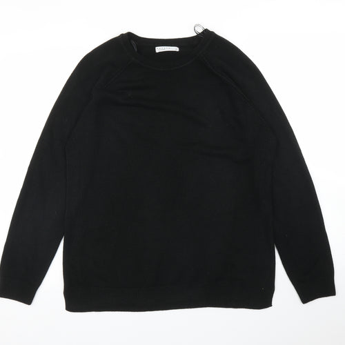 Papaya Womens Black   Pullover Jumper Size 14