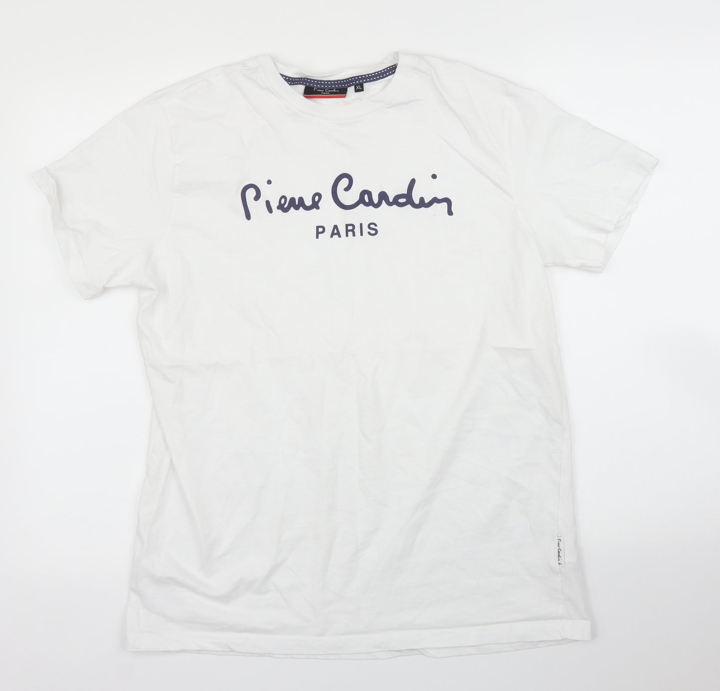 Pierre Cardin Mens White    T-Shirt Size XL