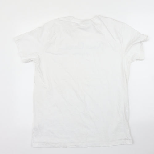 Pierre Cardin Mens White    T-Shirt Size XL