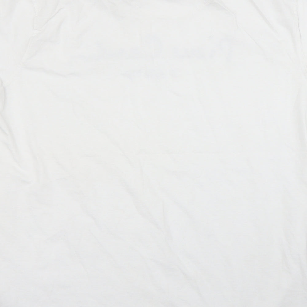 Pierre Cardin Mens White    T-Shirt Size XL