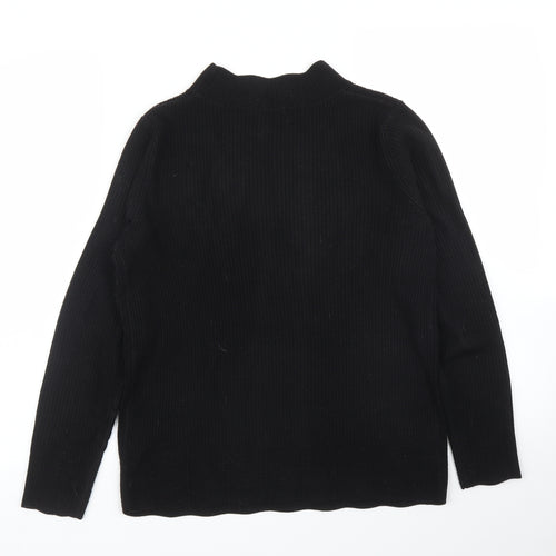 TU Womens Black   Basic Blouse Size 10