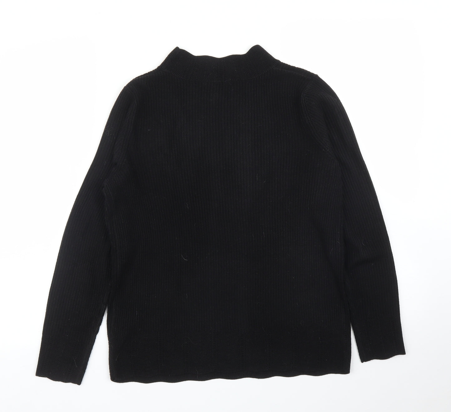 TU Womens Black   Basic Blouse Size 10
