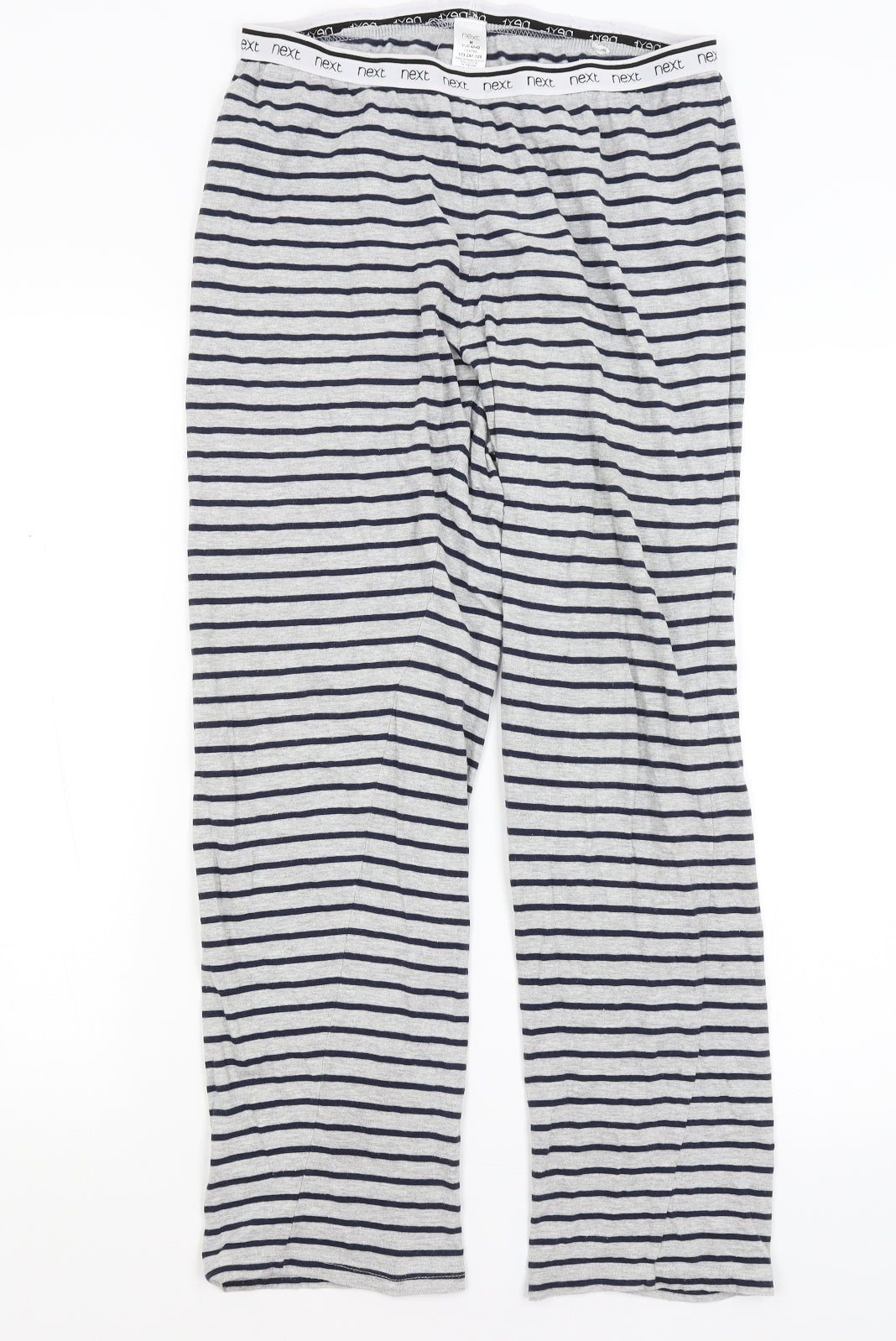 NEXT Mens Grey Striped   Pyjama Pants Size M