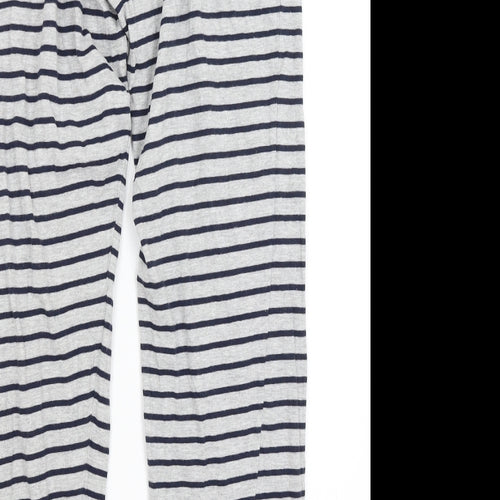 NEXT Mens Grey Striped   Pyjama Pants Size M