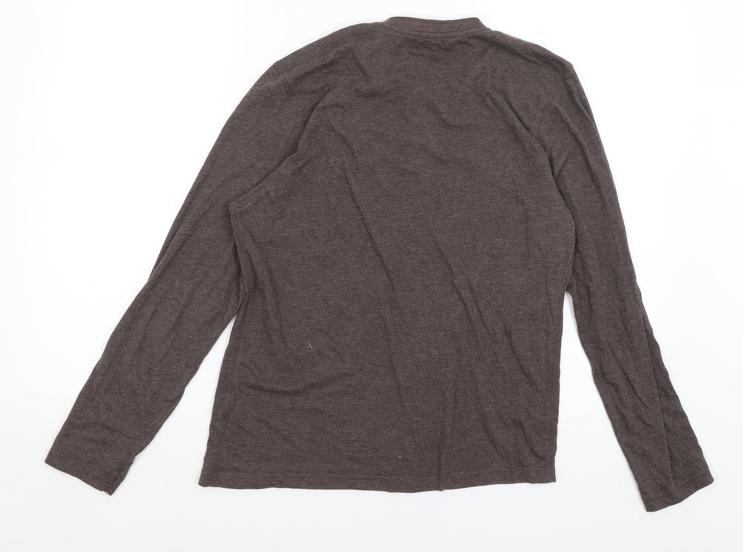 Peacocks Mens Brown    T-Shirt Size S