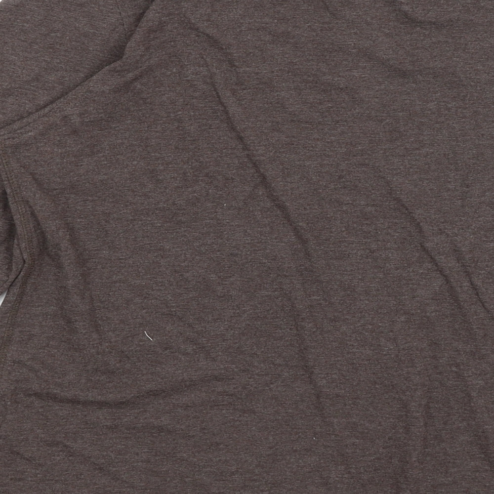 Peacocks Mens Brown    T-Shirt Size S
