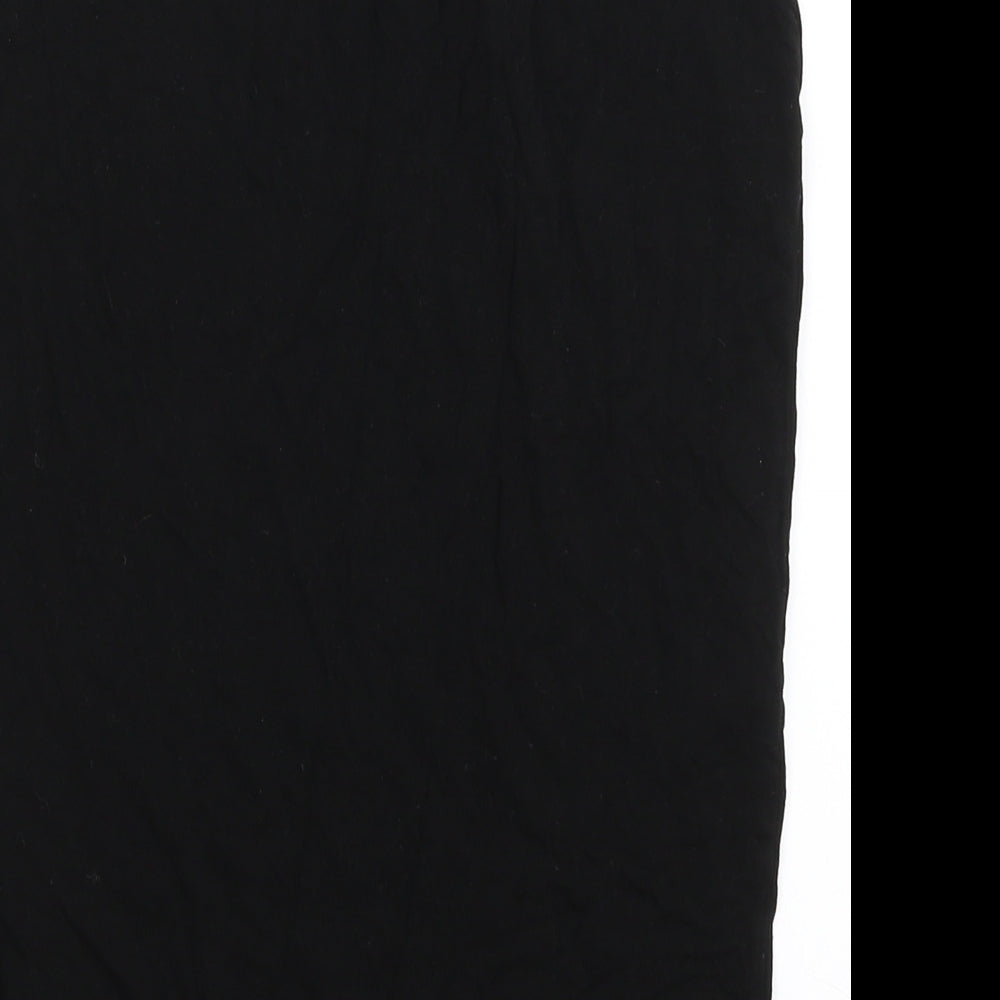 Missi London Womens Black   Straight & Pencil Skirt Size M