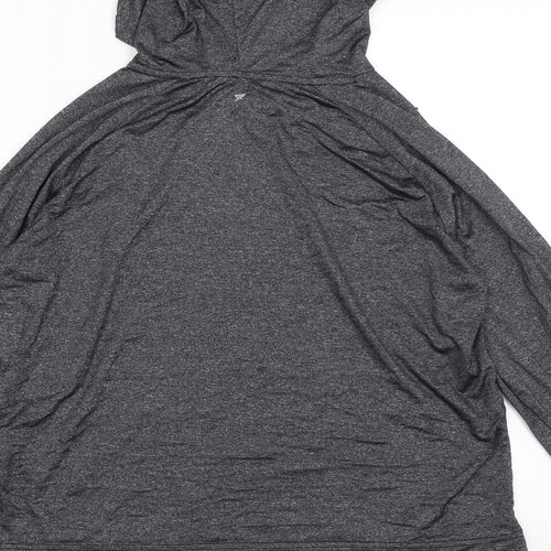 Atmosphere Womens Grey   Pullover Hoodie Size 10