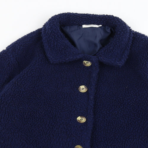 Damart Womens Blue   Overcoat Coat Size 18