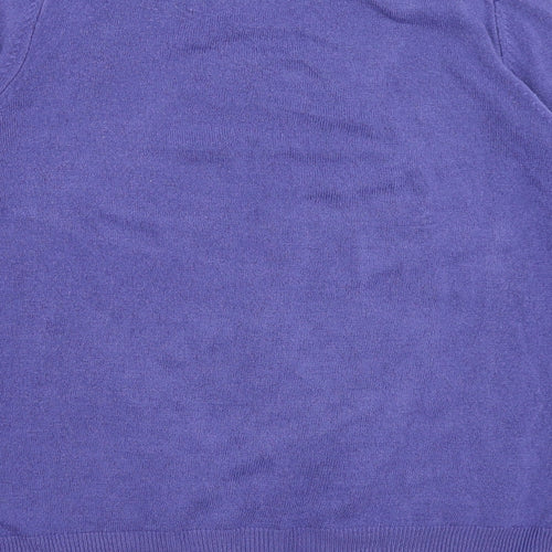 M&S Womens Purple   Pullover Jumper Size 12
