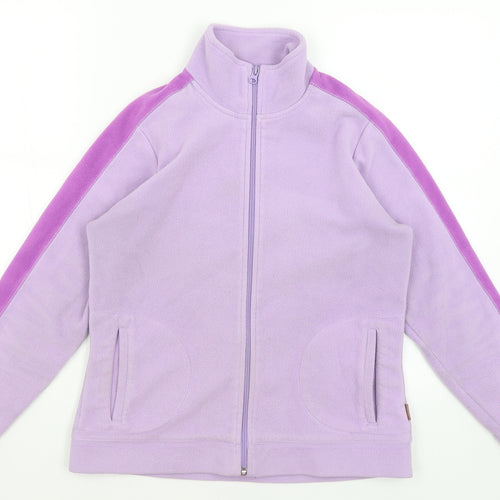 Maine Womens Pink   Full Zip Jumper Size 10