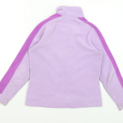 Maine Womens Pink   Full Zip Jumper Size 10