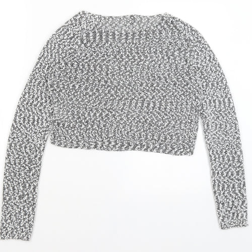 Divided Womens Grey   Pullover Jumper Size M