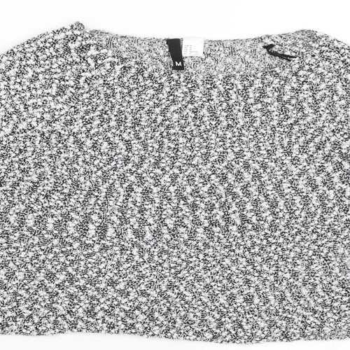 Divided Womens Grey   Pullover Jumper Size M