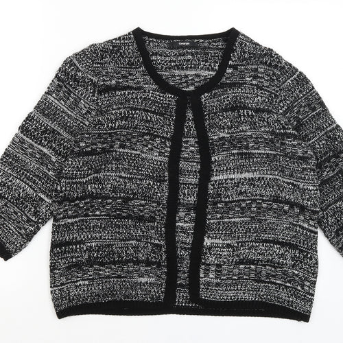 George Womens Grey   Shrug Jumper Size 16
