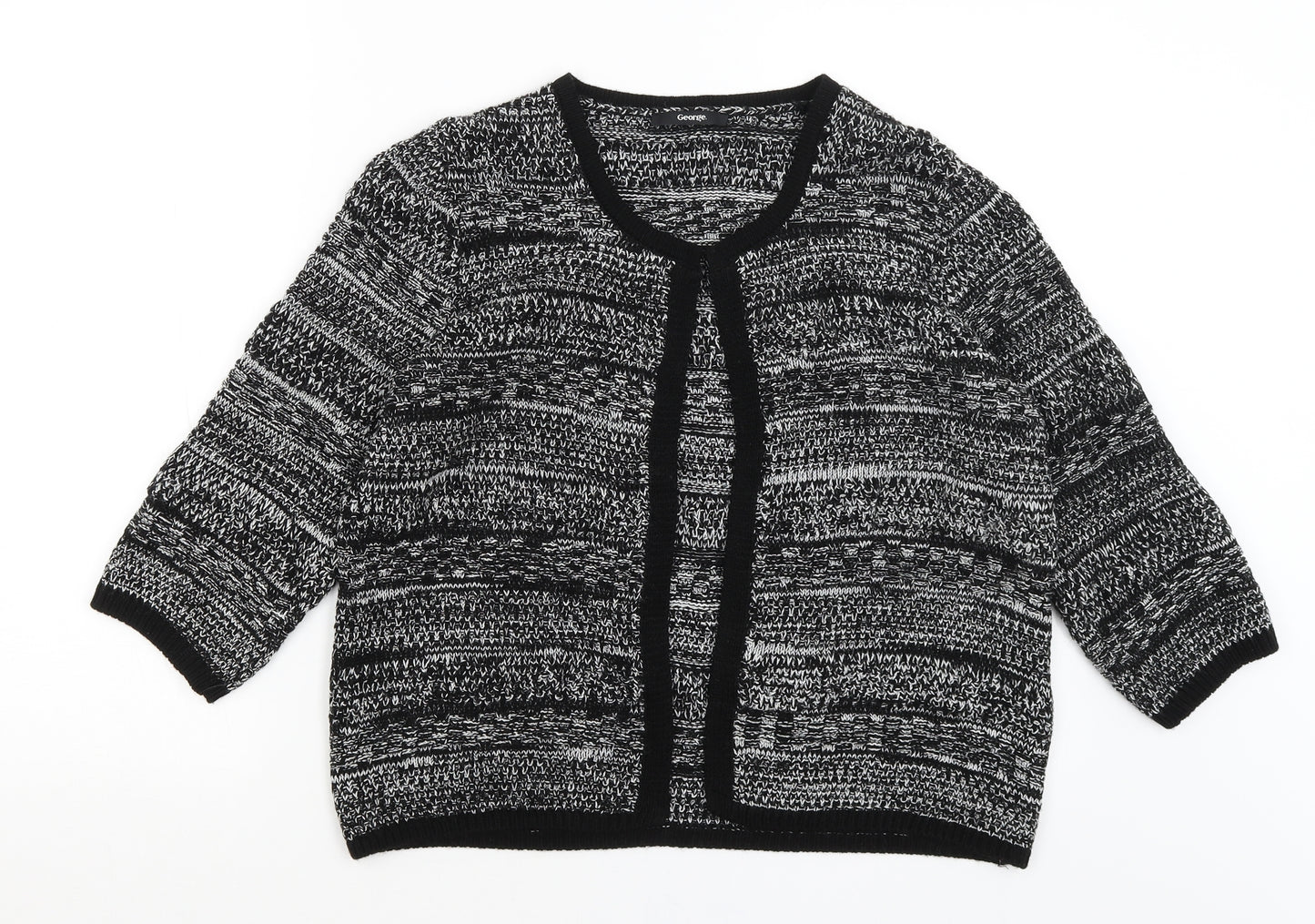 George Womens Grey   Shrug Jumper Size 16