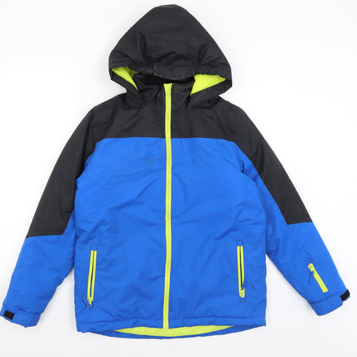 Crane Boys Blue   Rain Coat Coat Size 13-14 Years