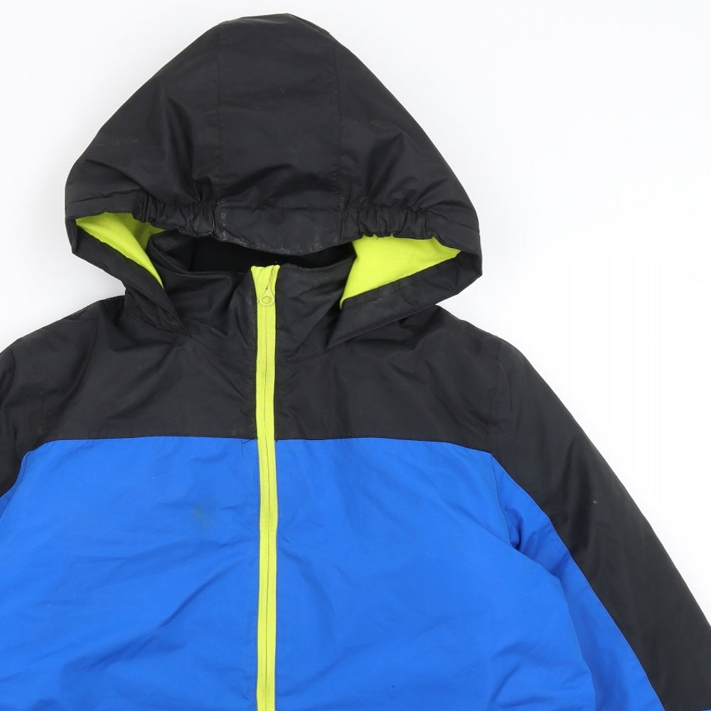 Crane Boys Blue   Rain Coat Coat Size 13-14 Years