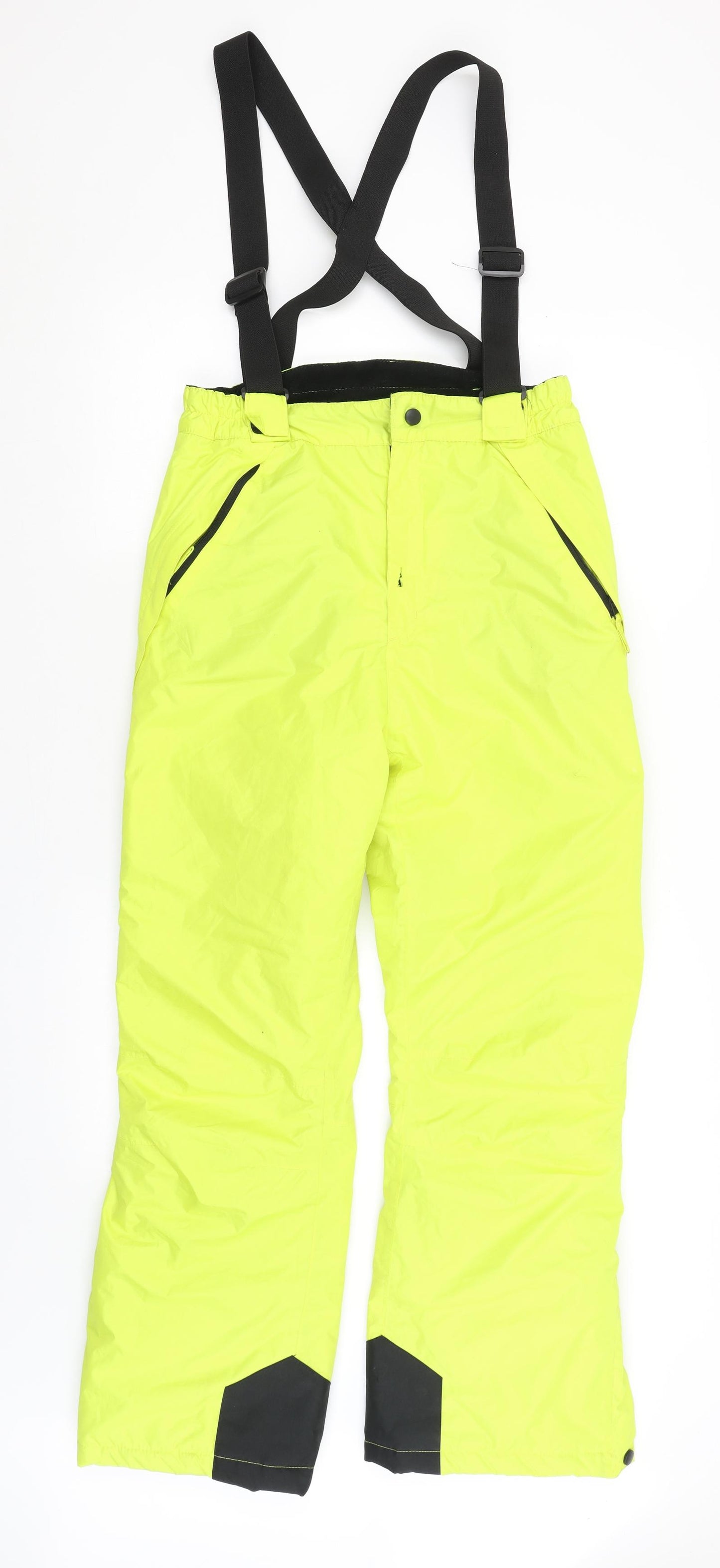 Crane Boys Yellow   Snow Pants Trousers Size 13-14 Years