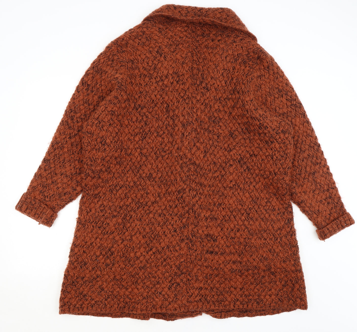 Marisota Womens Orange   Cardigan Jumper Size 24