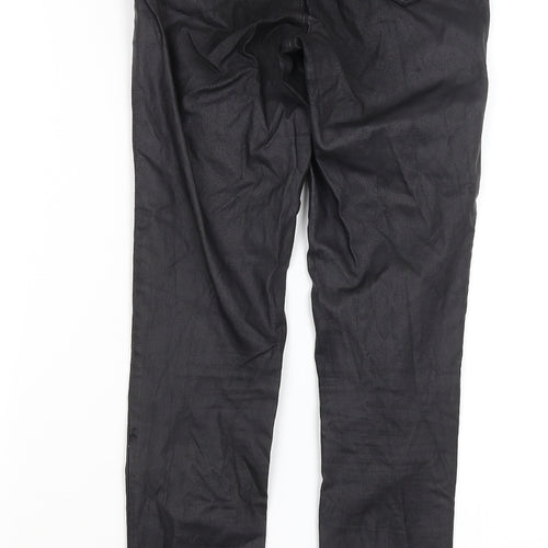 Denim Co Womens Black   Trousers  Size 8 L27.5 in