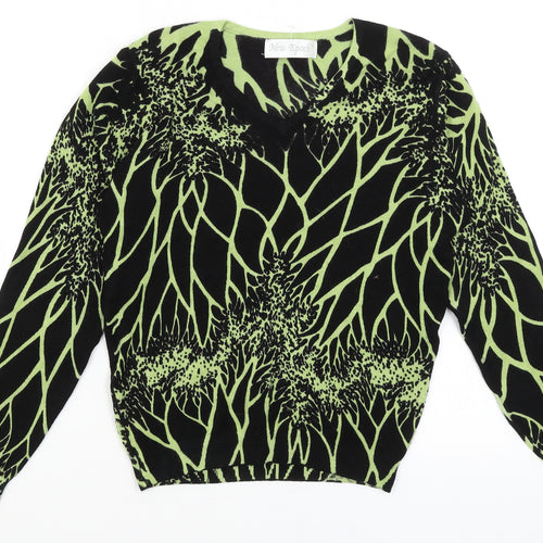 New Epoch Womens Black   Pullover Jumper Size S