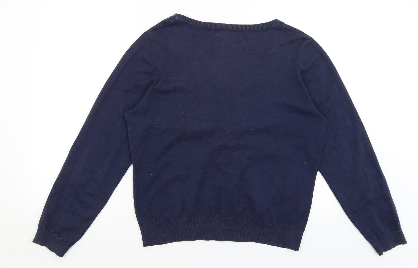 New Look Womens Blue   Cardigan Jumper Size 18