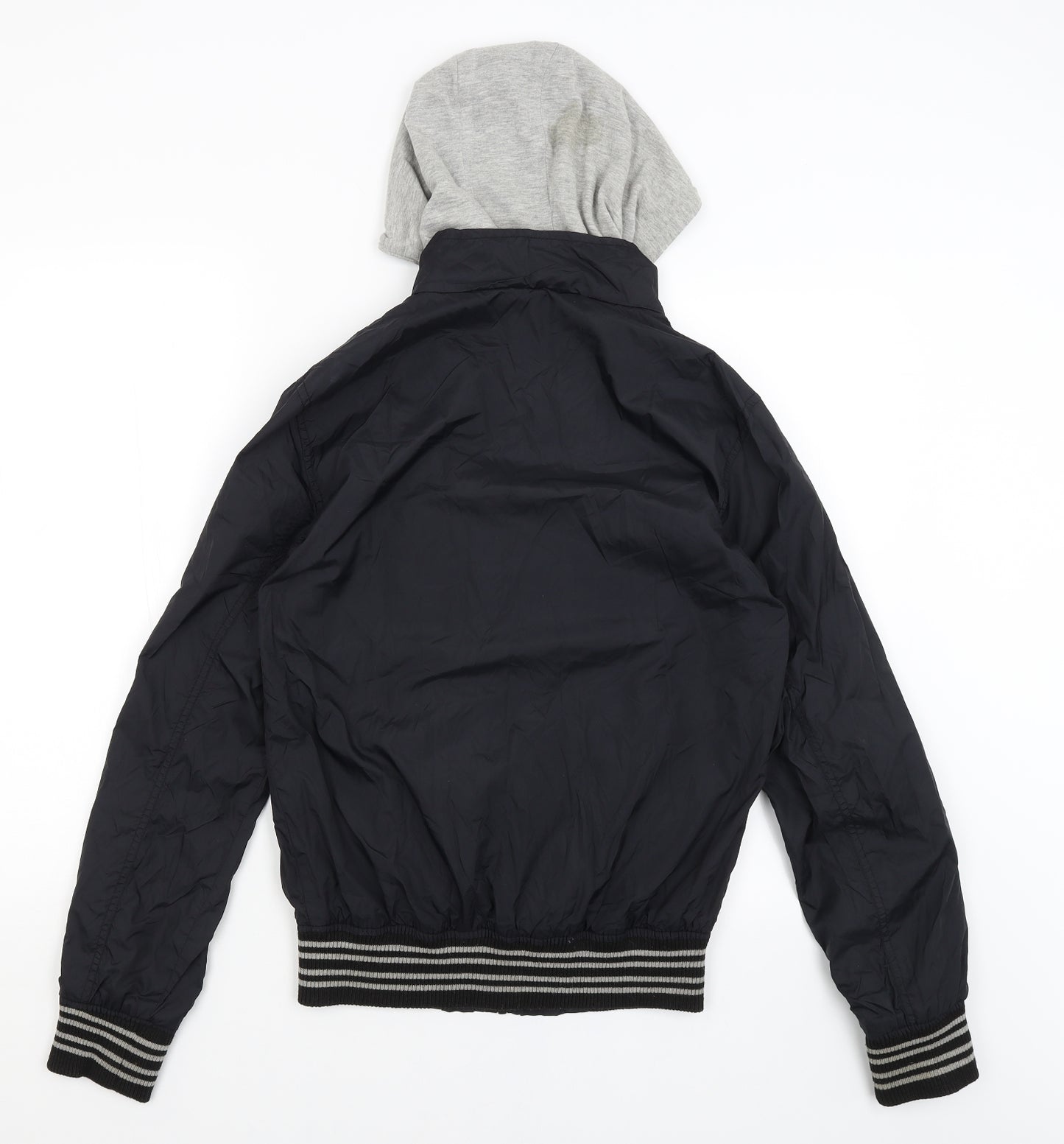 New Look Mens Black   Rain Coat Coat Size XS