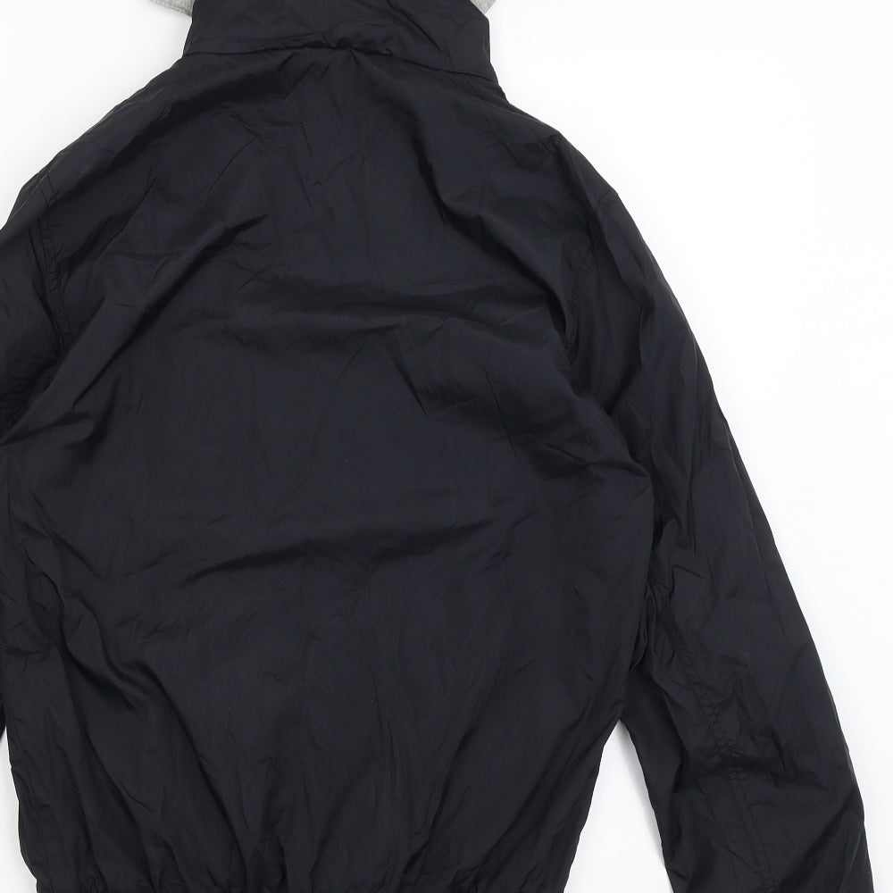 New Look Mens Black   Rain Coat Coat Size XS